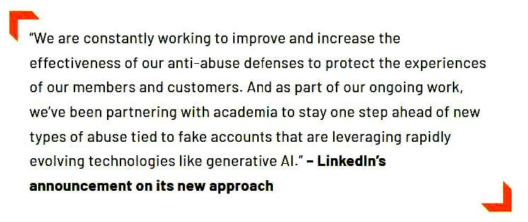 A Safer Space for Professionals: LinkedIn's New Initiative to Combat Fake Profiles