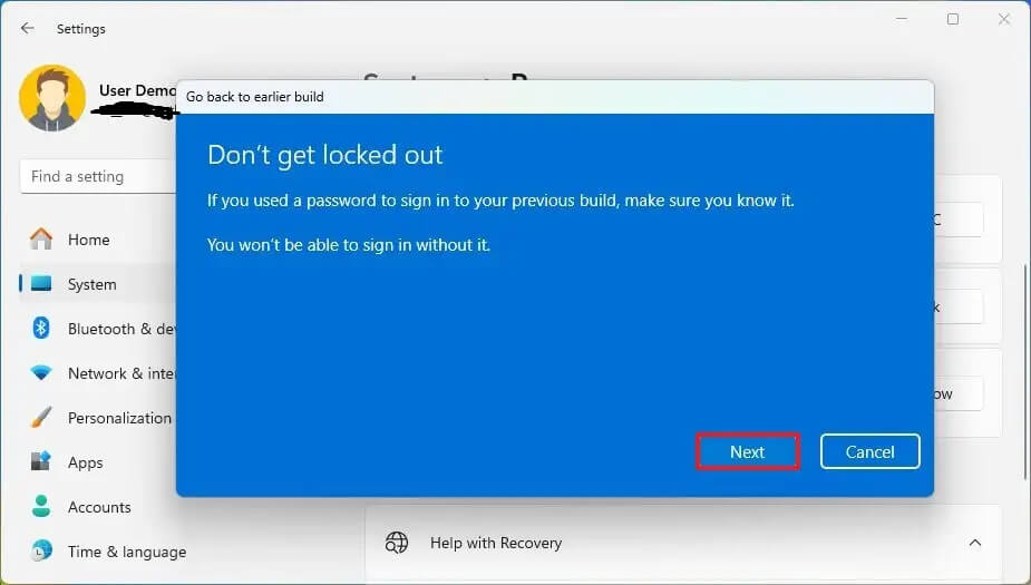 How to uninstall Windows 11 23H2