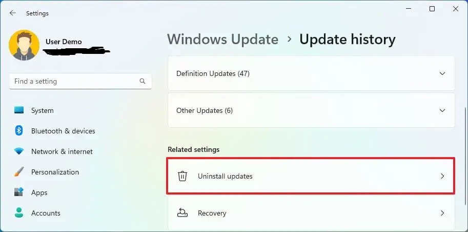 How to uninstall Windows 11 23H2