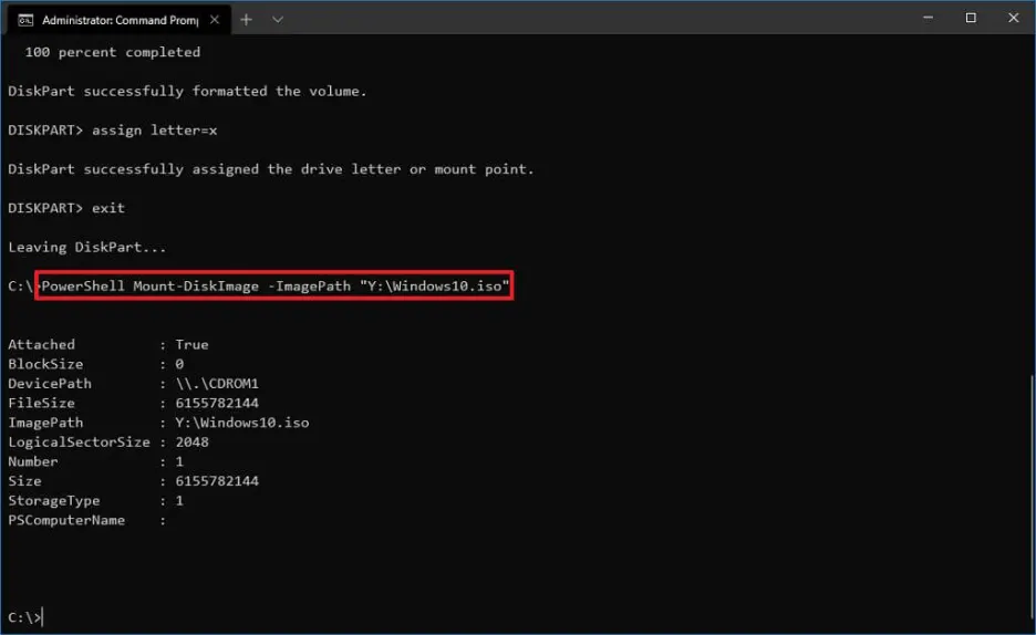 How to create a Windows 10 bootable USB install media