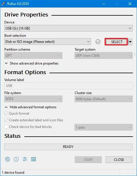 How to create a Windows 10 bootable USB install media