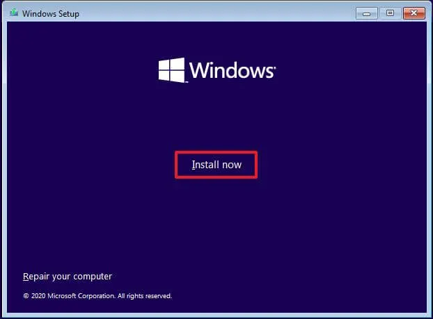 Execute a clean Windows 10 installation | USB | Media Creation Tool | Reset PC (local)